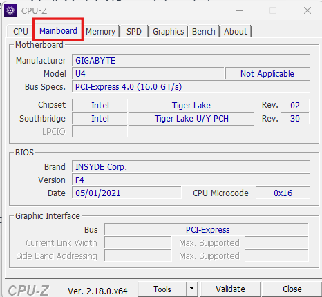 Mirar modelo de la placa base del ordenador