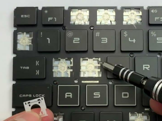 Reparación de teclas del  teclado