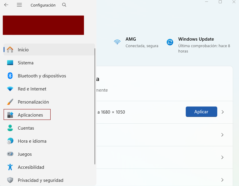 Desinstalar aplicaciones en Windows
