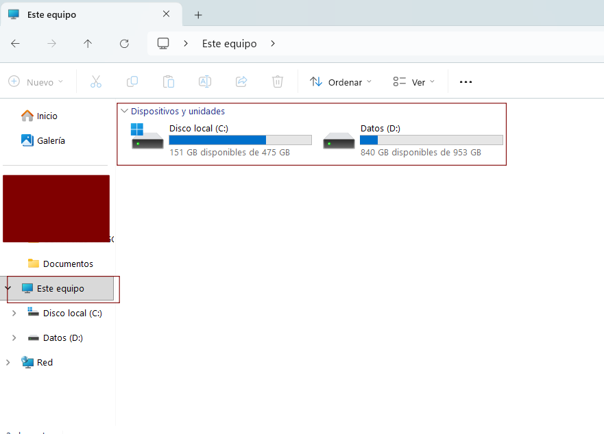 Este equipo en Windows 11