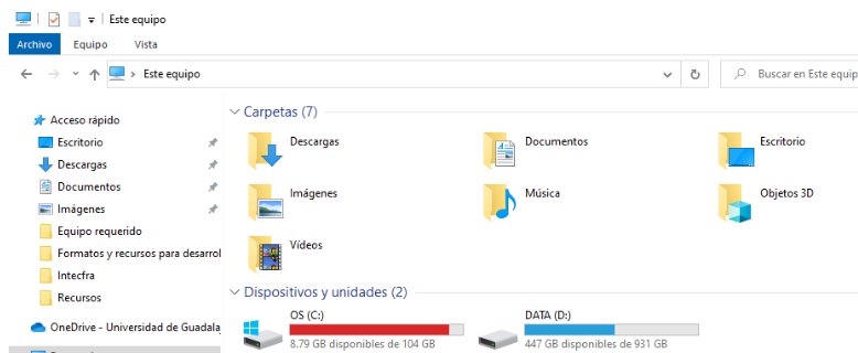 Disco duro de almacenamiento casi lleno
