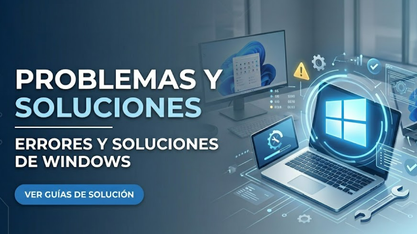 Errores y soluciones de Windows