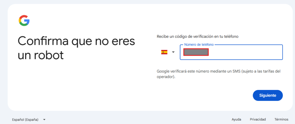 Verificación mediante teléfono